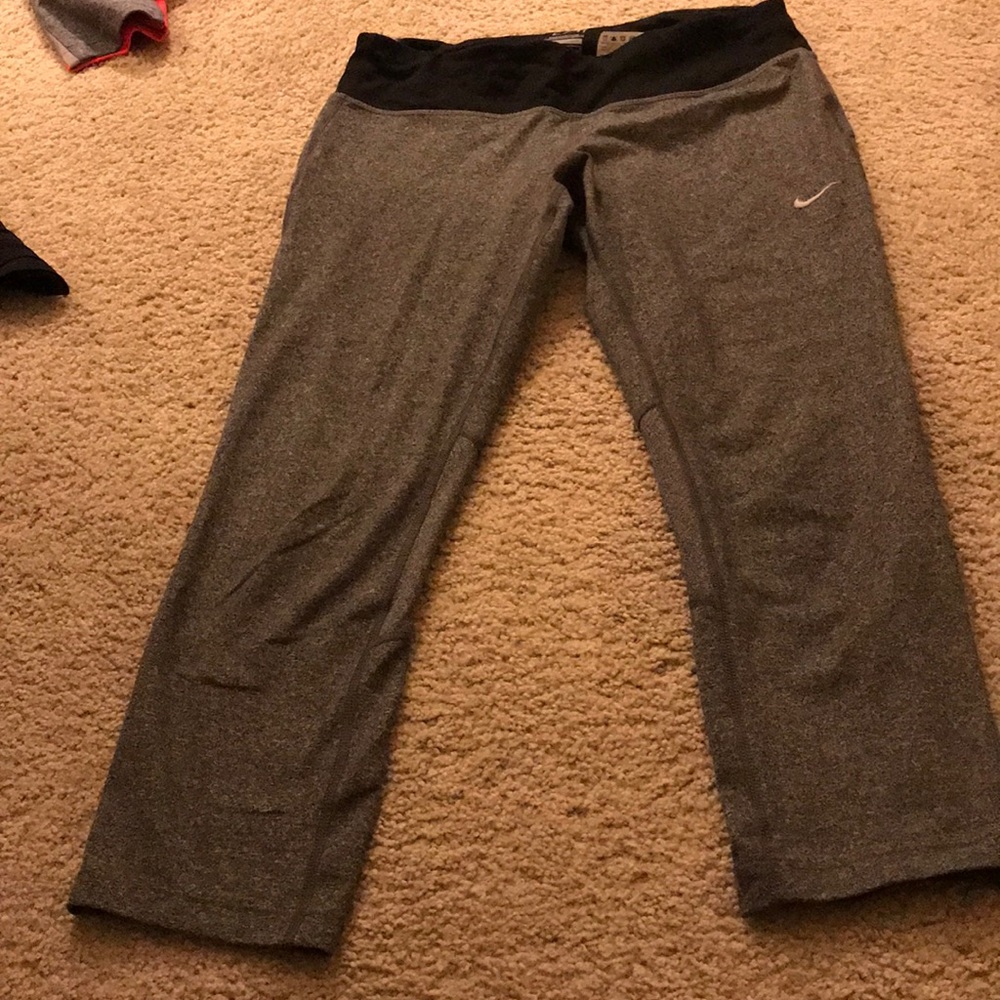 Nike gray workout pants